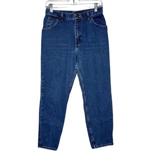 Wrangler Jeans Womens 8 Blue Mom Jeans‎ High Waisted Classic Retro 80s Vintage